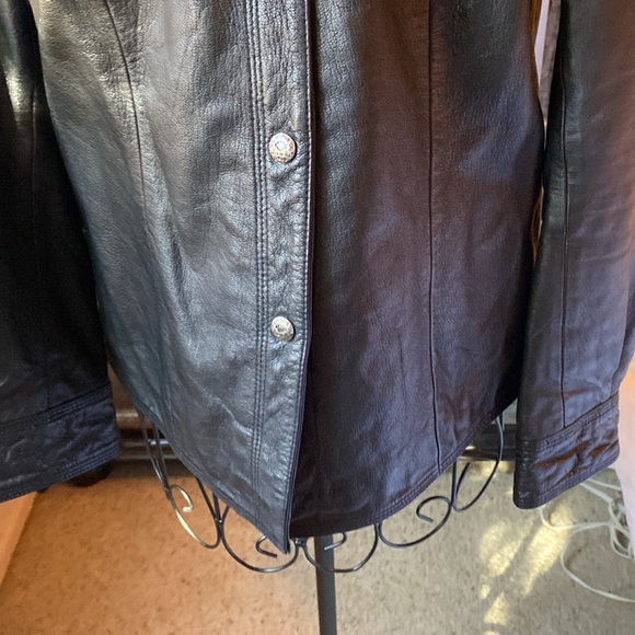 Harley-Davidson Black Leather Jacket - Picture 5 of 9
